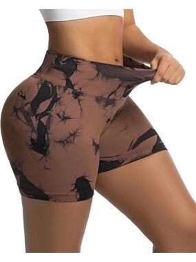 Seamless Workout Shorts for Women Scrunch Butt Lifting. SET OF 2, size L